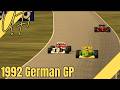 A Disaster Class &amp; Champion Elect? - (UF1) 1992 German Grand Prix (Round 9)