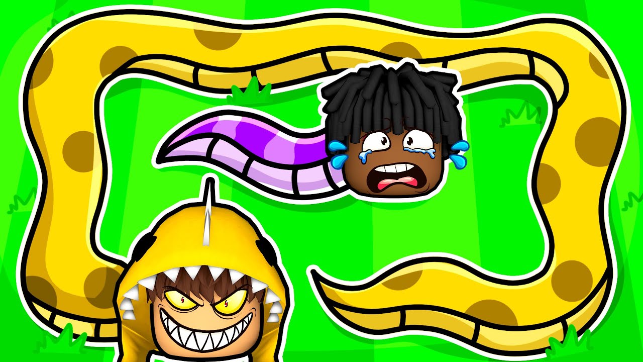 Becoming the BIGGEST SNAKE in roblox