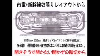 新VRM3★欲張り新幹線22通勤本線バラスト道床上空撮影
