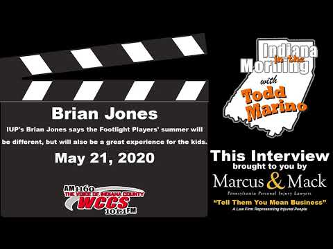 Indiana in the Morning Interview: Brian Jones (5-21-20)