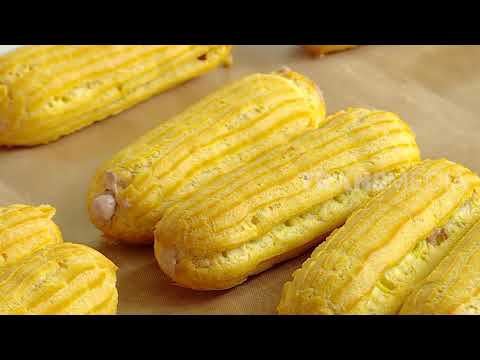 Video: Cara Membuat Eclairs Perancis Yang Lapang