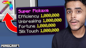 Minecraft, But Every Enchant Is Level 1,000,000..