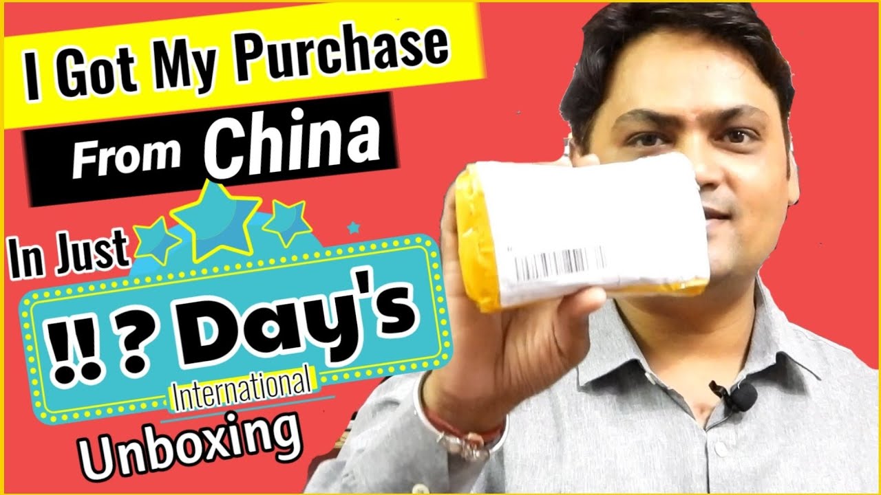 I Got My Purchase Order From AliExpress In Just 20 Days And Unbox The Product And Share My Experienc