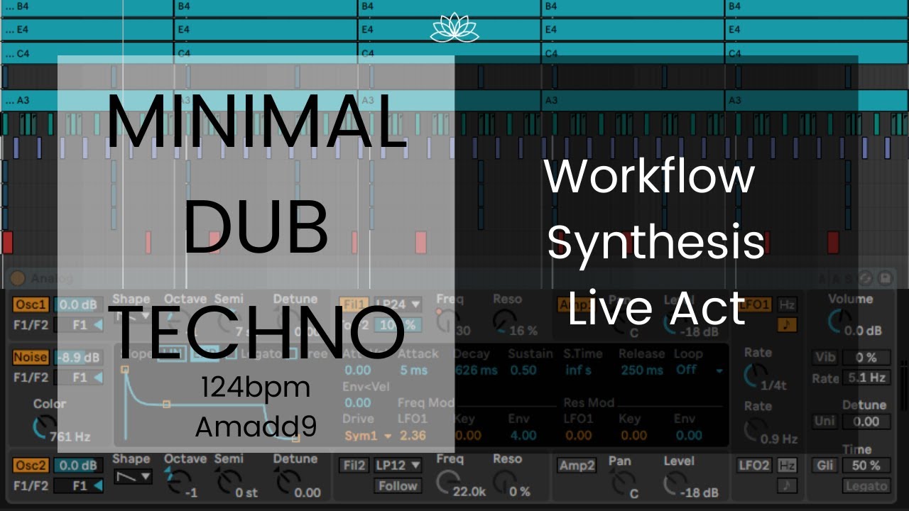 Ableton Live | Dub Techno | Workflow & Live Act | 010721 - YouTube