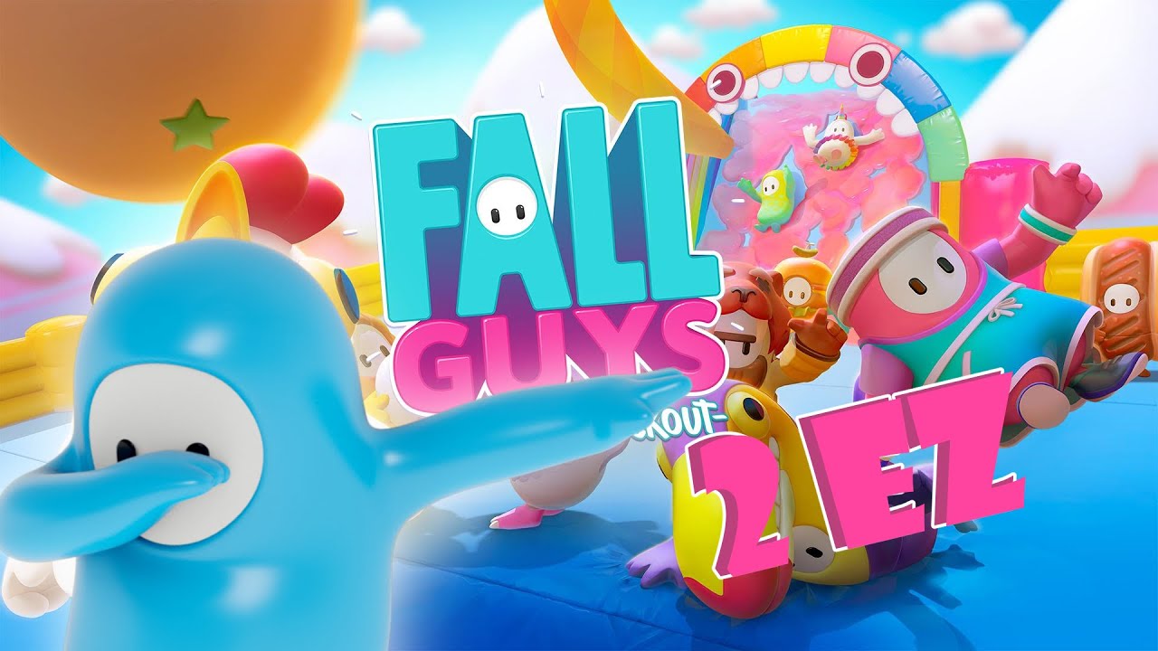 Fall Guys gameplay 1st win - YouTube