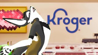 Kroger ad but it's the deaf furry