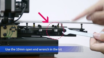 How to adjust when your Geeetech A10 & A10M hot bed loose