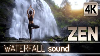 Waterfall Sound (8 hours NO ADS DURING VIDEO) - Peaceful and Fresh Ambience for Meditation and Relax