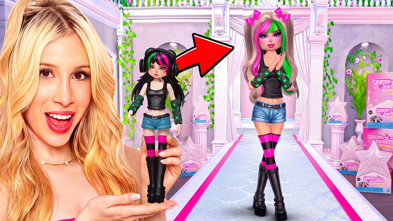 Recreating DTI MYSTERY DOLLS in DRESS TO IMPRESS!