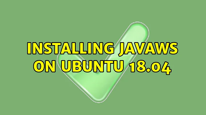 Installing javaws on Ubuntu 18.04