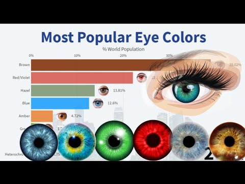 Eye Color Percentages: Most Popular Eye Colors In The World