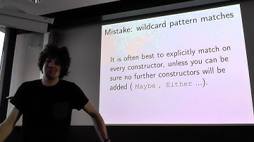 2016 - Jasper Van der Jeugt - Haskell: mistakes I made (and how to fix them)