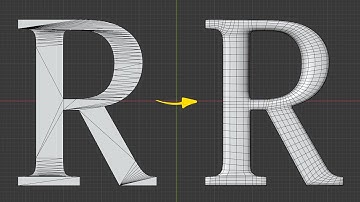 The Right Way to fix Text Topology in Blender