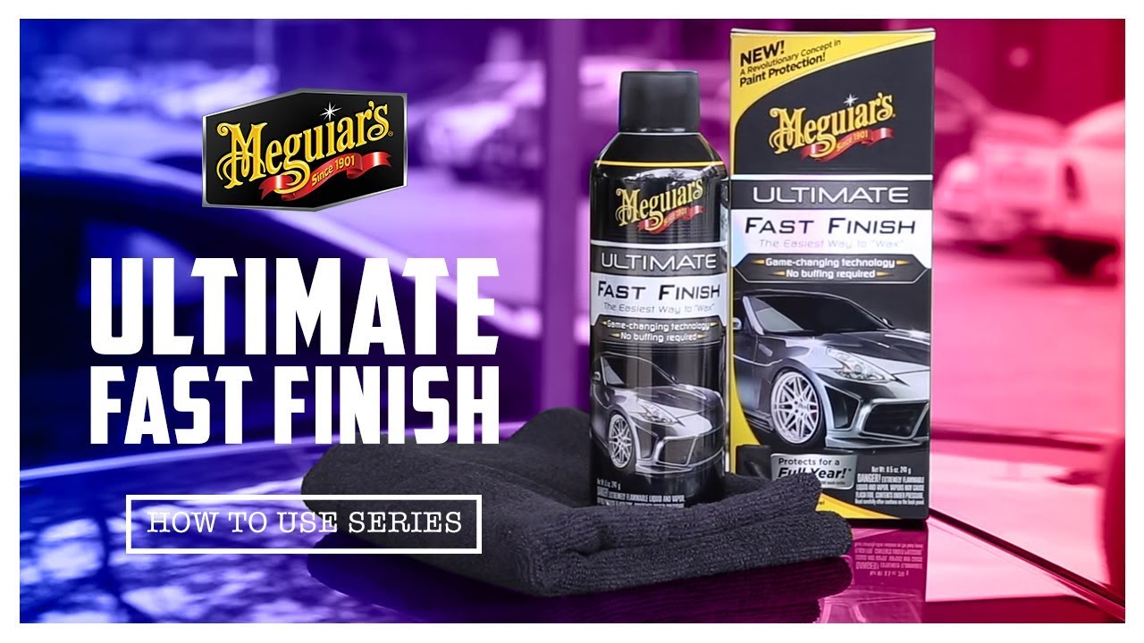 Meguiar's Ultimate Fast Finish – Quick, Easy, Long Lasting Protection ...