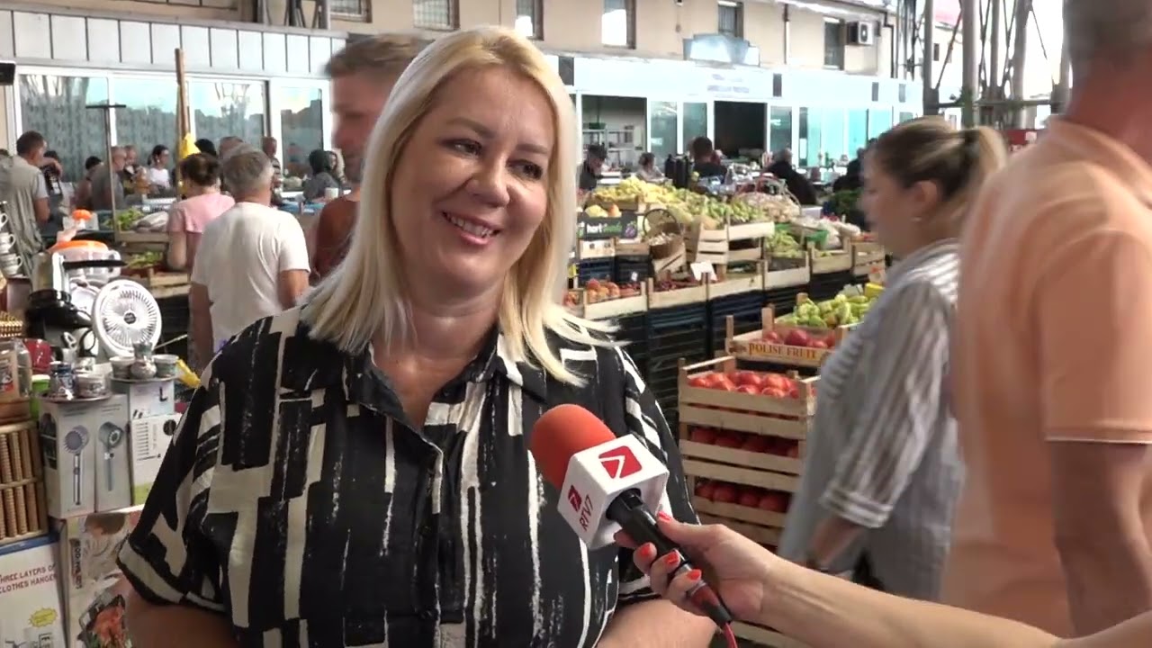 Bogata ponuda domaćih poljoprivrednika na Gradskoj pijaci