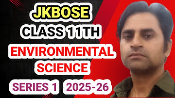 jkbose class 11th environmental science model paper 📘 | series 1 | solved evs sample paper 2025 💯