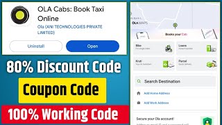 Ola mai coupon code apply kaise kare | how apply coupon code in Ola | Ola free ride screenshot 2