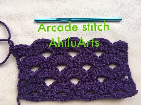 Arcade point - Crochet Tutorial - Tamil - DIY Tutorial