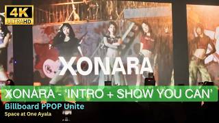 XONARA - Introduction + Show You Can Performance at Billboard PPOP Unite