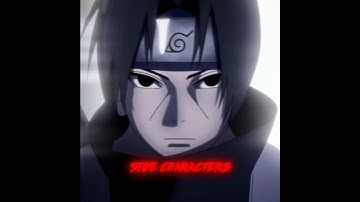 Main Character VS Side Characters #anime #viralvideo #naruto #madara #obito #itachi #kakashi #foryou