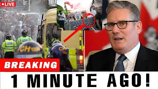 1 Min Ago 37 Hotels Burn As 100,000 Protesters Flood Belfast Streets News Uk