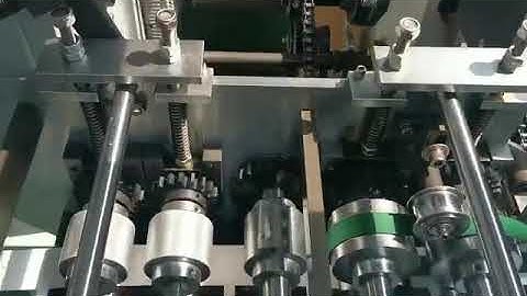 RZFD 330F Square Bottom Paper Bag Machine With Flat Handle Inline