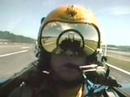 Blue Angels Solo Cockpit Video-Takeoff At Boeing Field