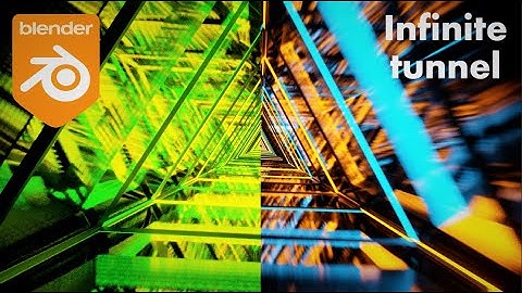 Infinite tunnel animation - Blender 2.83