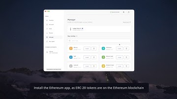 Manage your ERC20 tokens with Ledger Live (Desktop)