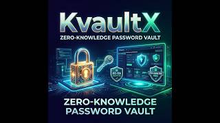 KvaultX — Zero-Knowledge Password Vault | CS50x Final Project