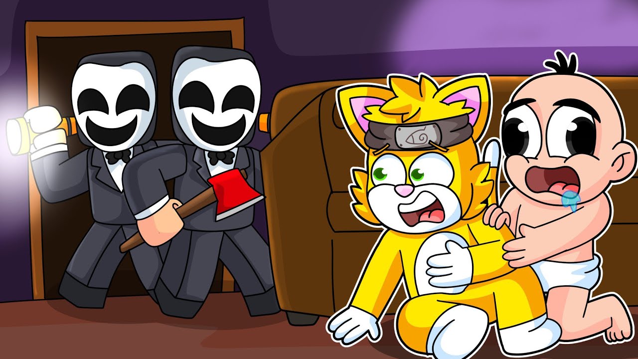 !Sobrevive a LA PURGA o MUERES! 😱 | Break In COMPLETO | 2 Noobs se ESCONDEN de la PURGA en Roblox