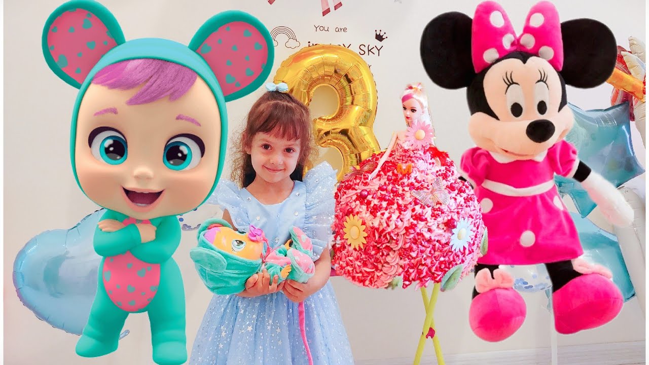 ДЕНЬ РОЖДЕНИЯ МИЛАШИ / CRY BABIES / Mini mouse/ РАСПАКОВКА ПОДАРКОВ