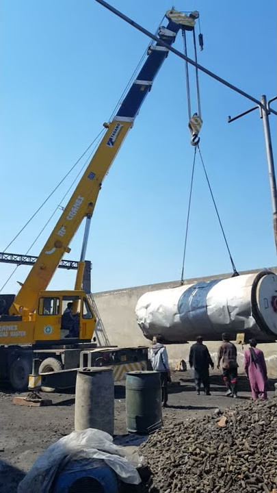 Crane work / TADANO 50 ton