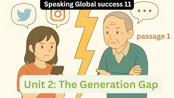 👪 Unit 2: The Generation Gap – Speaking | Global success 11