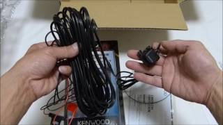 KENWOOD CMOS-230/230W 後方確認用リアビューカメラ 開梱 取り付け 加工 感想