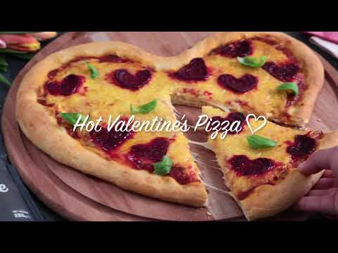 Hot Valentine's Pizza