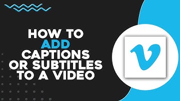 How To Add Captions or Subtitles to a Video on Vimeo (Quick Tutorial)