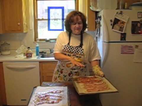 Bacon Baked with Maple or Brown Sugar