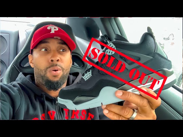 AN EVERYDAY JORDAN 4? - AIR JORDAN 4 BLACK CANVAS REVIEW & ON FEET 