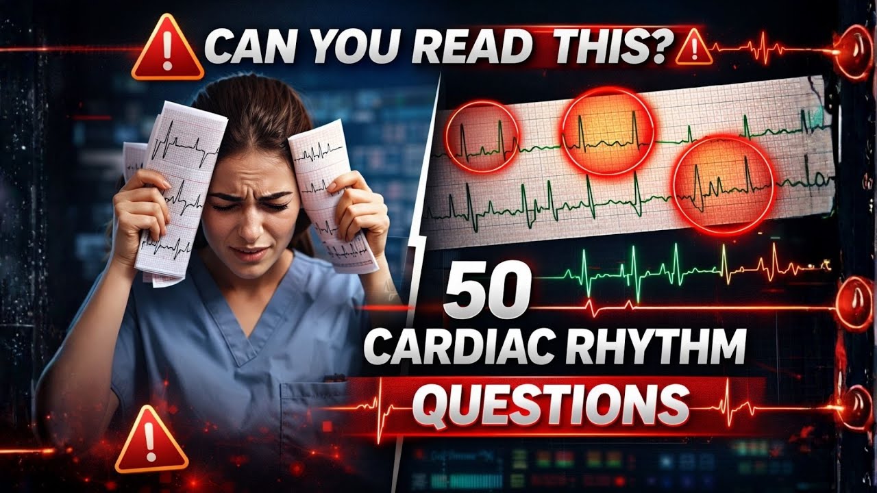 50 Cardiac Rhythm Questions You Must Know Nursing Exam Prep
