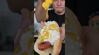 Hot Dog + Cottage Cheese + Mustard?