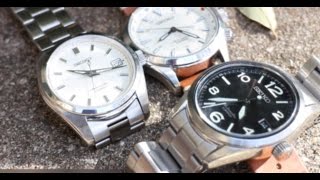 JDM Seikos in Nature - SARG001, SARG009, SARB035 - YouTube