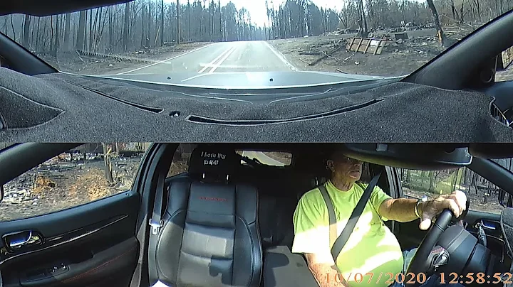 Archie fire,  Conley Creek to Idleyld Park via Roc...