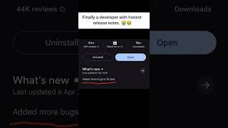 vidssave com The Most Honest Developer Update Ever! 😂  Funny Release Notes #developer #developermem