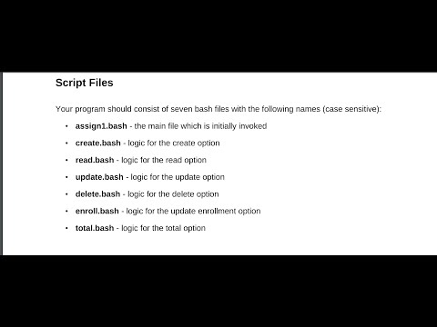 Shell Scripting Solved