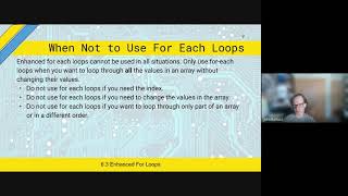 AP CSA 6.3 - Enhanced for each loops with arrays