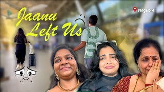 Sad day of our life 😭 Jaanu leaving alone to Bangalore 🥺 Sad day of our life 😭 Jaanu leaving alone to Bangalore 🥺