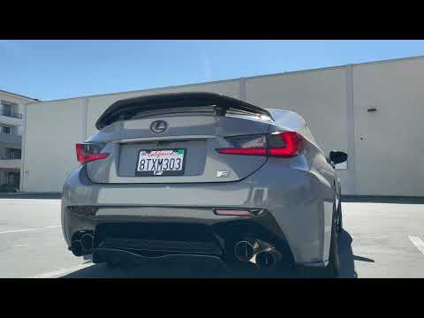 Lexus RCF - GTHaus Meisterschaft Valved Exhaust [4K]