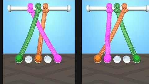 Tangle Master 3D gameplay #1 || level 1 to 10 || Android & iOS 🎮 || SafeQutal Gaming