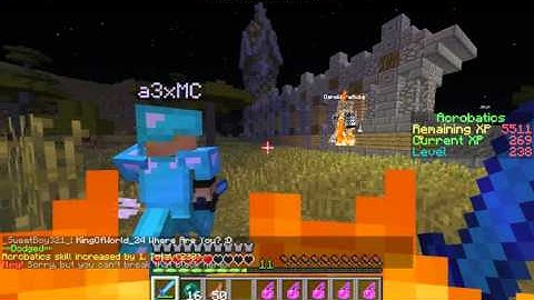 a3xMC is hacking killaura mineverse